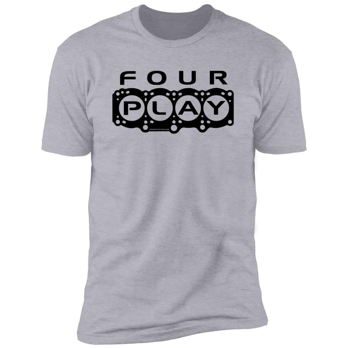 FOUR PLAY 3SGTE head gasket outline t-shirt in grey