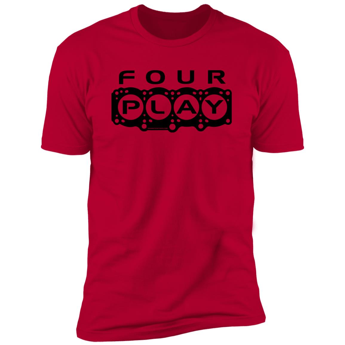 FOUR PLAY 3SGTE head gasket outline t-shirt in red