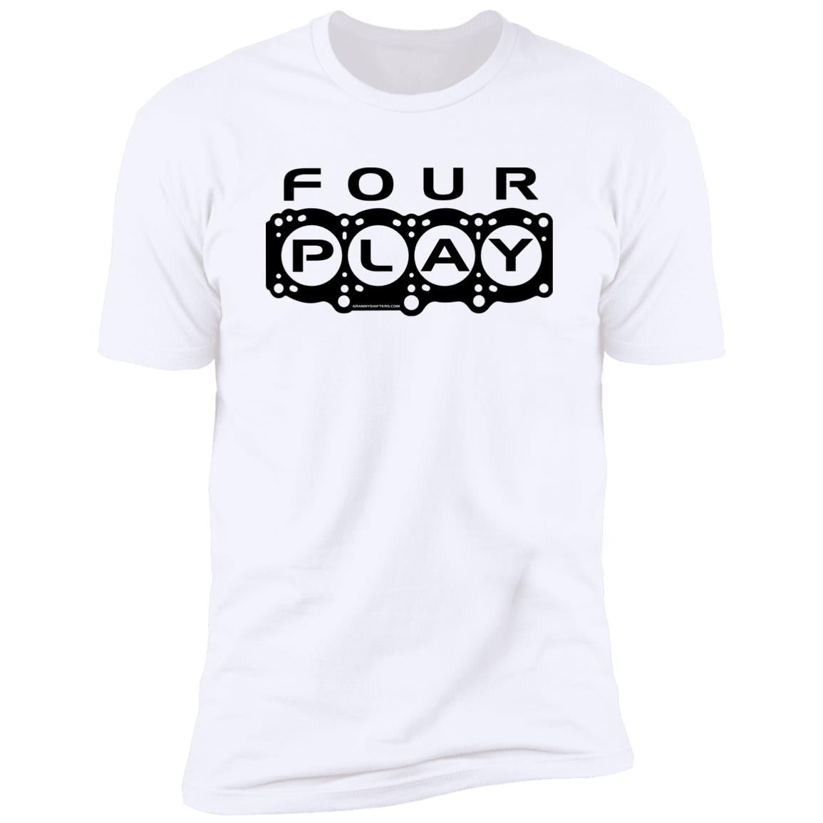 FOUR PLAY 3SGTE head gasket outline t-shirt in white